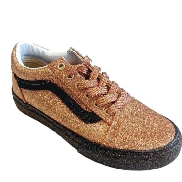 Van’s Kids Off The Wall Unisex Bronze Copper Sneakers - 2.0 - NWOB - Picture 1 of 9